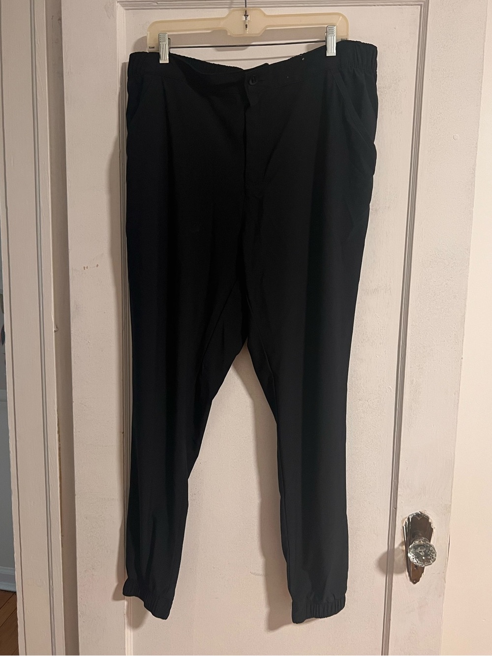 Columbia Men's Outdoor Joggers for Hiking, Black, XL